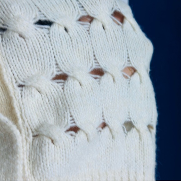 Steve Madden Irisa Cardigan V-Neck Casual Wool Travel Size Large NWT - Picture 11 of 12